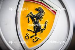 Ferrari logo. 28.07.2016. Formula 1 World Championship, Rd 12, German Grand Prix, Hockenheim, Germany, Preparation Day.