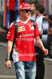 Kimi Raikkonen (FIN) Ferrari. 28.07.2016. Formula 1 World Championship, Rd 12, German Grand Prix, Hockenheim, Germany, Preparation Day.