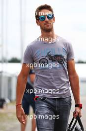 Romain Grosjean (FRA) Haas F1 Team. 28.07.2016. Formula 1 World Championship, Rd 12, German Grand Prix, Hockenheim, Germany, Preparation Day.