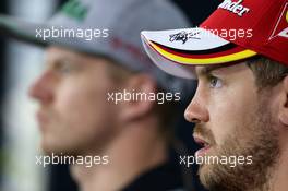 Sebastian Vettel (GER), Scuderia Ferrari  28.07.2016. Formula 1 World Championship, Rd 12, German Grand Prix, Hockenheim, Germany, Preparation Day.