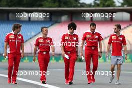 Sebastian Vettel (GER), Scuderia Ferrari  28.07.2016. Formula 1 World Championship, Rd 12, German Grand Prix, Hockenheim, Germany, Preparation Day.
