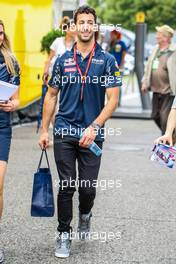 Daniel Ricciardo (AUS) Red Bull Racing.Mercedes AMG F1 pit gantry radio buttons. 28.07.2016. Formula 1 World Championship, Rd 12, German Grand Prix, Hockenheim, Germany, Preparation Day.