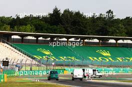 Circuit preparations. 28.07.2016. Formula 1 World Championship, Rd 12, German Grand Prix, Hockenheim, Germany, Preparation Day.