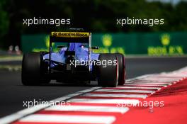 Felipe Nasr (BRA) Sauber C35. 22.07.2016. Formula 1 World Championship, Rd 11, Hungarian Grand Prix, Budapest, Hungary, Practice Day.