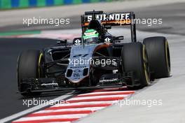 Nico Hulkenberg (GER), Sahara Force India  22.07.2016. Formula 1 World Championship, Rd 11, Hungarian Grand Prix, Budapest, Hungary, Practice Day.