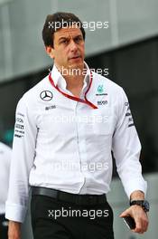 Toto Wolff (GER) Mercedes AMG F1 Shareholder and Executive Director. 22.07.2016. Formula 1 World Championship, Rd 11, Hungarian Grand Prix, Budapest, Hungary, Practice Day.
