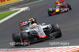 Esteban Gutierrez (MEX) Haas F1 Team VF-16. 22.07.2016. Formula 1 World Championship, Rd 11, Hungarian Grand Prix, Budapest, Hungary, Practice Day.