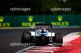 Valtteri Bottas (FIN) Williams FW38. 22.07.2016. Formula 1 World Championship, Rd 11, Hungarian Grand Prix, Budapest, Hungary, Practice Day.