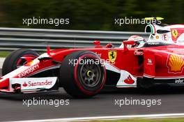 Kimi Raikkonen (FIN) Ferrari SF16-H. 22.07.2016. Formula 1 World Championship, Rd 11, Hungarian Grand Prix, Budapest, Hungary, Practice Day.
