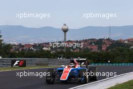 Pascal Wehrlein (GER), Manor Racing  22.07.2016. Formula 1 World Championship, Rd 11, Hungarian Grand Prix, Budapest, Hungary, Practice Day.