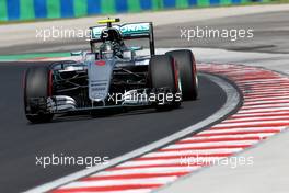 Nico Rosberg (GER), Mercedes AMG F1 Team  22.07.2016. Formula 1 World Championship, Rd 11, Hungarian Grand Prix, Budapest, Hungary, Practice Day.