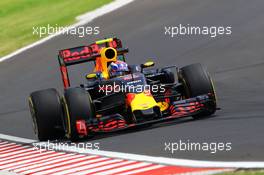 Max Verstappen (NLD) Red Bull Racing RB12. 22.07.2016. Formula 1 World Championship, Rd 11, Hungarian Grand Prix, Budapest, Hungary, Practice Day.
