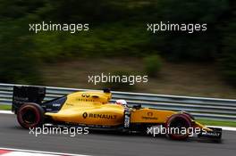 Kevin Magnussen (DEN) Renault Sport F1 Team RS16. 22.07.2016. Formula 1 World Championship, Rd 11, Hungarian Grand Prix, Budapest, Hungary, Practice Day.