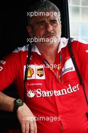 Maurizio Arrivabene (ITA) Ferrari Team Principal. 22.07.2016. Formula 1 World Championship, Rd 11, Hungarian Grand Prix, Budapest, Hungary, Practice Day.