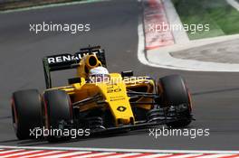 Kevin Magnussen (DEN) Renault Sport F1 Team RS16. 22.07.2016. Formula 1 World Championship, Rd 11, Hungarian Grand Prix, Budapest, Hungary, Practice Day.