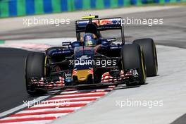 Carlos Sainz (ESP), Scuderia Toro Rosso  22.07.2016. Formula 1 World Championship, Rd 11, Hungarian Grand Prix, Budapest, Hungary, Practice Day.