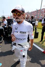 Fernando Alonso (ESP), McLaren Honda  24.07.2016. Formula 1 World Championship, Rd 11, Hungarian Grand Prix, Budapest, Hungary, Race Day.