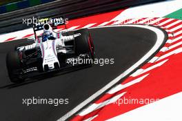 Valtteri Bottas (FIN) Williams FW38. 24.07.2016. Formula 1 World Championship, Rd 11, Hungarian Grand Prix, Budapest, Hungary, Race Day.