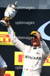 2nd place Nico Rosberg (GER) Mercedes AMG Petronas F1 W07. 24.07.2016. Formula 1 World Championship, Rd 11, Hungarian Grand Prix, Budapest, Hungary, Race Day.
