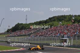 Jolyon Palmer (GBR) Renault Sport F1 Team RS16. 24.07.2016. Formula 1 World Championship, Rd 11, Hungarian Grand Prix, Budapest, Hungary, Race Day.
