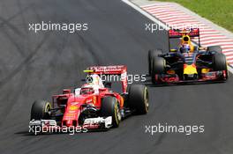 Kimi Raikkonen (FIN) Ferrari SF16-H. 24.07.2016. Formula 1 World Championship, Rd 11, Hungarian Grand Prix, Budapest, Hungary, Race Day.