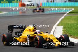 Kevin Magnussen (DEN) Renault Sport F1 Team RS16. 24.07.2016. Formula 1 World Championship, Rd 11, Hungarian Grand Prix, Budapest, Hungary, Race Day.