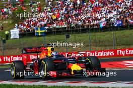 Daniel Ricciardo (AUS) Red Bull Racing RB12. 24.07.2016. Formula 1 World Championship, Rd 11, Hungarian Grand Prix, Budapest, Hungary, Race Day.