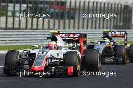 Esteban Gutierrez (MEX) Haas F1 Team VF-16. 24.07.2016. Formula 1 World Championship, Rd 11, Hungarian Grand Prix, Budapest, Hungary, Race Day.
