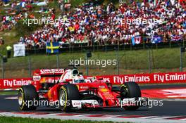 Sebastian Vettel (GER) Ferrari SF16-H. 24.07.2016. Formula 1 World Championship, Rd 11, Hungarian Grand Prix, Budapest, Hungary, Race Day.