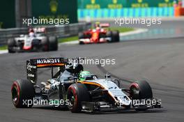 Nico Hulkenberg (GER) Sahara Force India F1 VJM09. 24.07.2016. Formula 1 World Championship, Rd 11, Hungarian Grand Prix, Budapest, Hungary, Race Day.