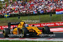 Jolyon Palmer (GBR) Renault Sport F1 Team RS16. 24.07.2016. Formula 1 World Championship, Rd 11, Hungarian Grand Prix, Budapest, Hungary, Race Day.