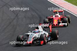 Romain Grosjean (FRA) Haas F1 Team VF-16. 24.07.2016. Formula 1 World Championship, Rd 11, Hungarian Grand Prix, Budapest, Hungary, Race Day.