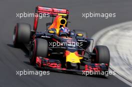 Max Verstappen (NL), Red Bull Racing  23.07.2016. Formula 1 World Championship, Rd 11, Hungarian Grand Prix, Budapest, Hungary, Qualifying Day.