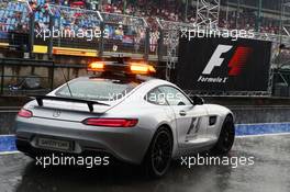 The FIA Safety Car in the rain. 23.07.2016. Formula 1 World Championship, Rd 11, Hungarian Grand Prix, Budapest, Hungary, Qualifying Day.