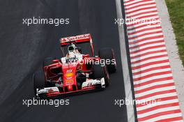 Sebastian Vettel (GER) Ferrari SF16-H. 23.07.2016. Formula 1 World Championship, Rd 11, Hungarian Grand Prix, Budapest, Hungary, Qualifying Day.