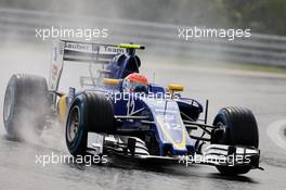 Felipe Nasr (BRA) Sauber C35. 23.07.2016. Formula 1 World Championship, Rd 11, Hungarian Grand Prix, Budapest, Hungary, Qualifying Day.