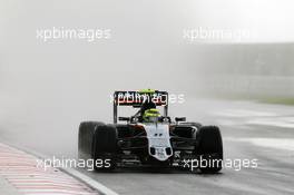 Sergio Perez (MEX) Sahara Force India F1 VJM09. 23.07.2016. Formula 1 World Championship, Rd 11, Hungarian Grand Prix, Budapest, Hungary, Qualifying Day.