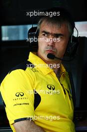 Nick Chester (GBR) Renault Sport F1 Team Chassis Technical Director. 23.07.2016. Formula 1 World Championship, Rd 11, Hungarian Grand Prix, Budapest, Hungary, Qualifying Day.