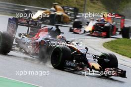 Daniil Kvyat (RUS) Scuderia Toro Rosso STR11. 23.07.2016. Formula 1 World Championship, Rd 11, Hungarian Grand Prix, Budapest, Hungary, Qualifying Day.