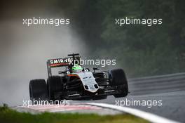 Nico Hulkenberg (GER) Sahara Force India F1 VJM09. 23.07.2016. Formula 1 World Championship, Rd 11, Hungarian Grand Prix, Budapest, Hungary, Qualifying Day.