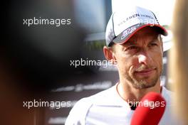 Jenson Button (GBR), McLaren Honda  21.07.2016. Formula 1 World Championship, Rd 11, Hungarian Grand Prix, Budapest, Hungary, Preparation Day.