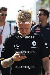 Kevin Magnussen (DEN) Renault Sport F1 Team. 21.07.2016. Formula 1 World Championship, Rd 11, Hungarian Grand Prix, Budapest, Hungary, Preparation Day.