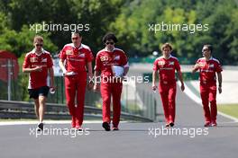 Sebastian Vettel (GER), Scuderia Ferrari  21.07.2016. Formula 1 World Championship, Rd 11, Hungarian Grand Prix, Budapest, Hungary, Preparation Day.