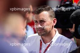 Will Buxton (GBR) NBC Sports Network TV Presenter. 21.07.2016. Formula 1 World Championship, Rd 11, Hungarian Grand Prix, Budapest, Hungary, Preparation Day.
