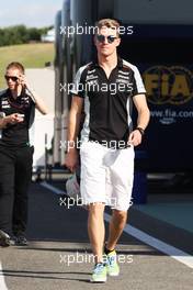 Nico Hulkenberg (GER) Sahara Force India F1. 21.07.2016. Formula 1 World Championship, Rd 11, Hungarian Grand Prix, Budapest, Hungary, Preparation Day.