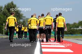 Renault Sport F1 Team  21.07.2016. Formula 1 World Championship, Rd 11, Hungarian Grand Prix, Budapest, Hungary, Preparation Day.