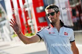 Romain Grosjean (FRA) Haas F1 Team. 21.07.2016. Formula 1 World Championship, Rd 11, Hungarian Grand Prix, Budapest, Hungary, Preparation Day.