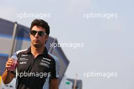 Sergio Perez (MEX) Sahara Force India F1. 02.09.2016. Formula 1 World Championship, Rd 14, Italian Grand Prix, Monza, Italy, Practice Day.