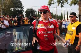 Kimi Raikkonen (FIN) Ferrari. 02.09.2016. Formula 1 World Championship, Rd 14, Italian Grand Prix, Monza, Italy, Practice Day.