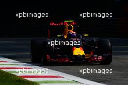 Max Verstappen (NLD) Red Bull Racing RB12. 02.09.2016. Formula 1 World Championship, Rd 14, Italian Grand Prix, Monza, Italy, Practice Day.